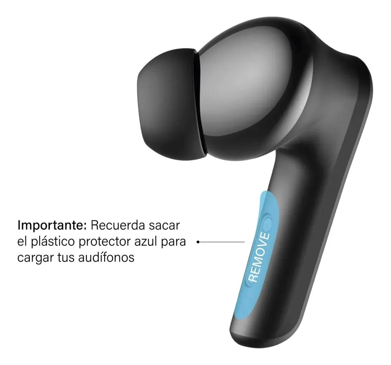 AUDIFONOS INALAMBRICOS BLUETOOTH CON CANCELACION DE RUIDO - 1