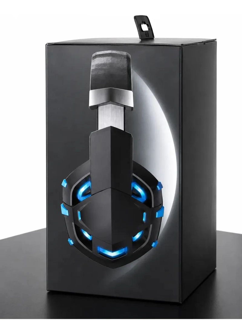 AUDIFONOS GAMER CON MICROFONO RGB PARA JUEGOS Y MULTIMEDIA - 2