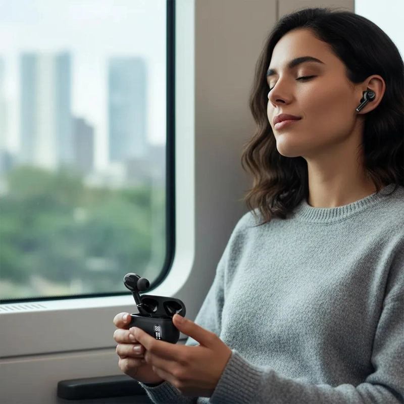 AUDIFONOS IN EAR BLUETOOTH COMPACTOS CON MICROFONO INTEGRADO - 2