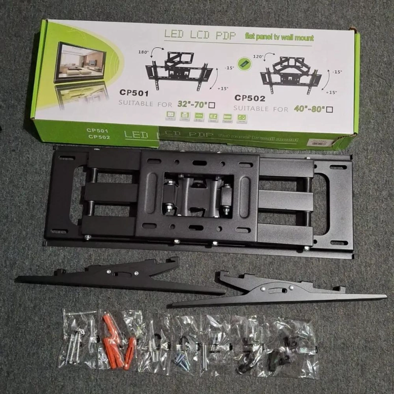 SOPORTE DE TV MULTIARTICULADO PARA PANTALLAS DE 40 A 80 PULGADAS - 10