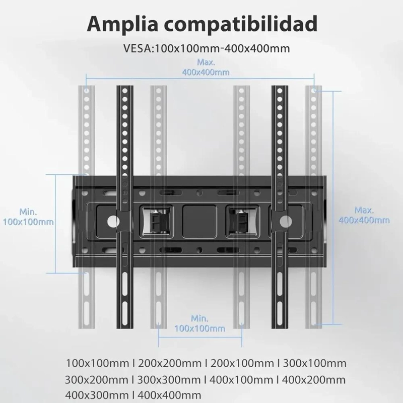 SOPORTE DE TV MULTIARTICULADO PARA PANTALLAS DE 40 A 80 PULGADAS - 3