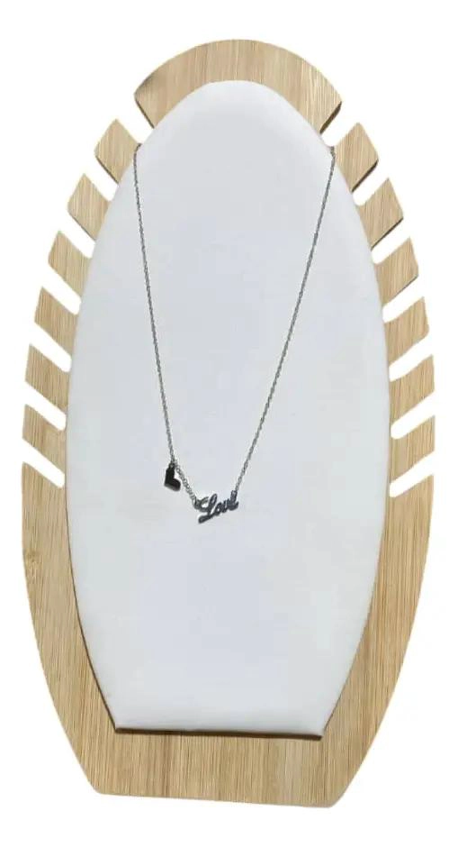 ORGANIZADOR DE ESCRITORIO DE MADERA ARTESANAL EN COLOR BLANCO - 1