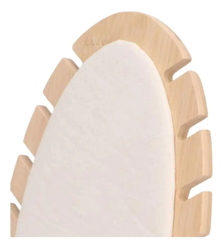 ORGANIZADOR DE ESCRITORIO DE MADERA ARTESANAL EN COLOR BLANCO - 2