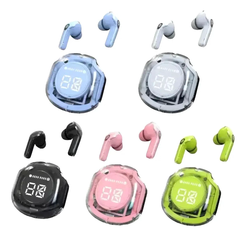 AURICULARES BLUETOOTH INALAMBRICOS TWS RESISTENTES AL AGUA VERDE - 3