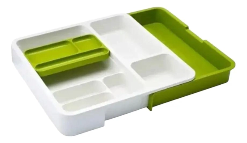 ORGANIZADOR EXTENSIBLE PARA CAJONES CON 10 COMPARTIMENTOS - 1