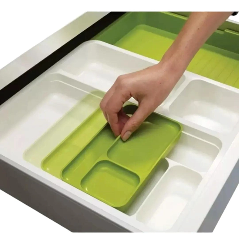 ORGANIZADOR EXTENSIBLE PARA CAJONES CON 10 COMPARTIMENTOS - 4
