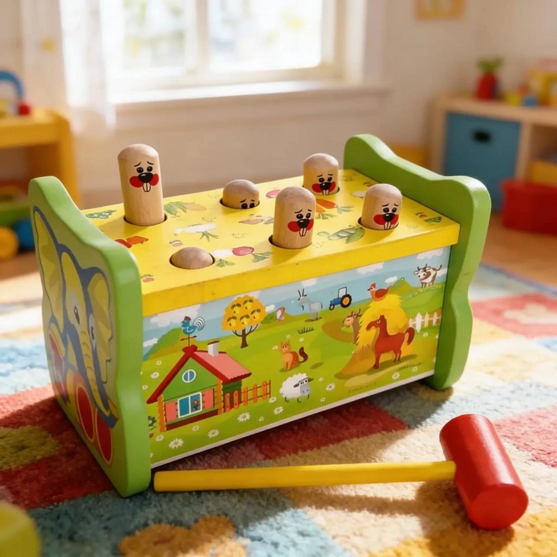 JUEGO DE PEGA TOPO CLASICO PARA NIÑOS Y NIÑAS DIVERTIDO - 2