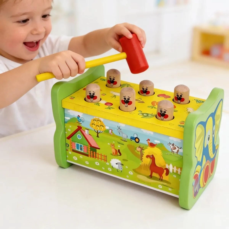 JUEGO DE PEGA TOPO CLASICO PARA NIÑOS Y NIÑAS DIVERTIDO - 3