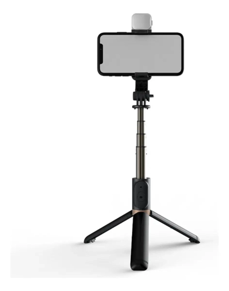 SELFIE STICK CON LUZ LED Y CONTROL REMOTO AJUSTABLE - 4