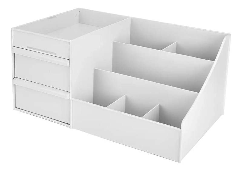 ORGANIZADOR ACRILICO MULTIFUNCIONAL PARA ESCRITORIO Y OFICINA - 1