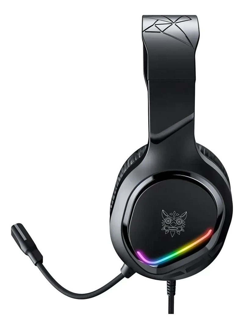 AUDIFONOS GAMER INALAMBRICOS CON MICROFONO Y LUZ RGB - 2
