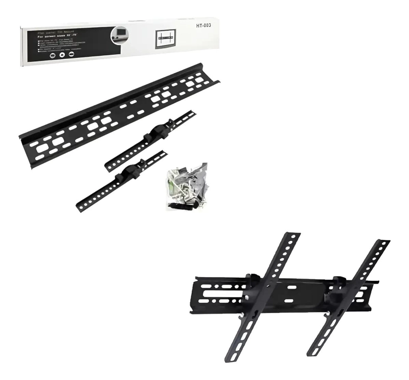 SOPORTE INCLINABLE PARA TV DE 32 A 70 PULGADAS CON INSTALACION SENCILLA - 1