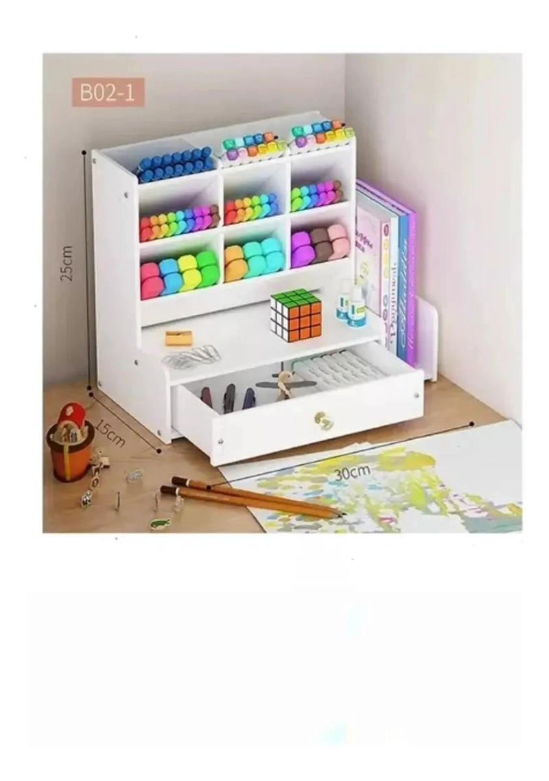 ORGANIZADOR DE ESCRITORIO CON SEPARADORES PARA CAJON - 4