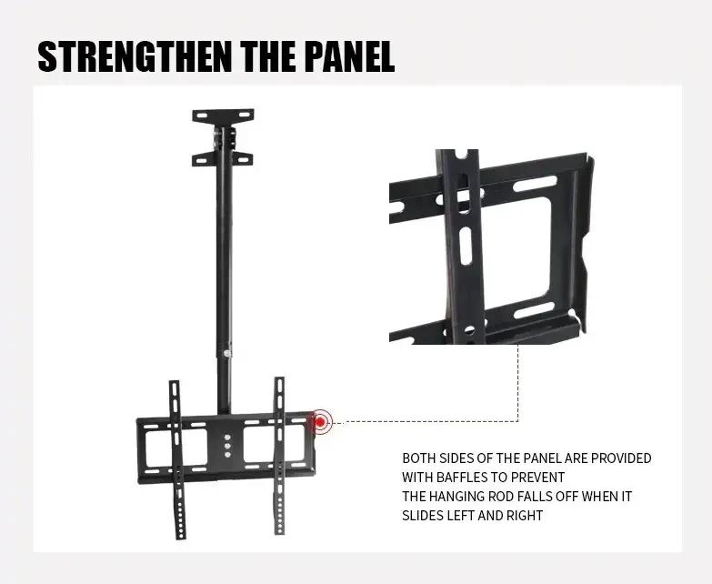 SOPORTE AJUSTABLE PARA TV DE TECHO Y PARED DE 26 A 55 PULGADAS - 7