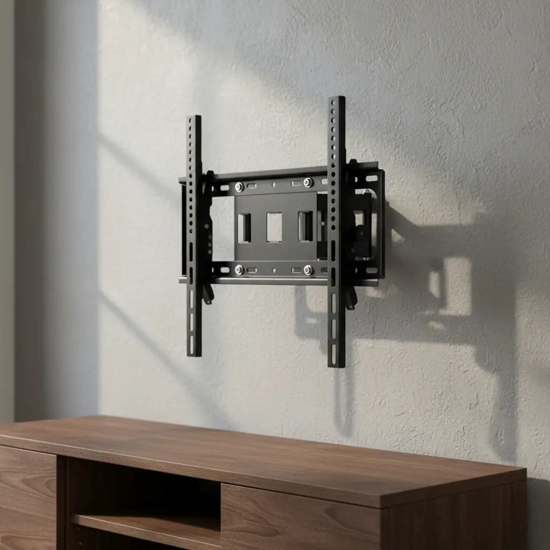 SOPORTE DE TV PARED DOBLE BRAZO ARTICULADO 40-80 PULGADAS - 4