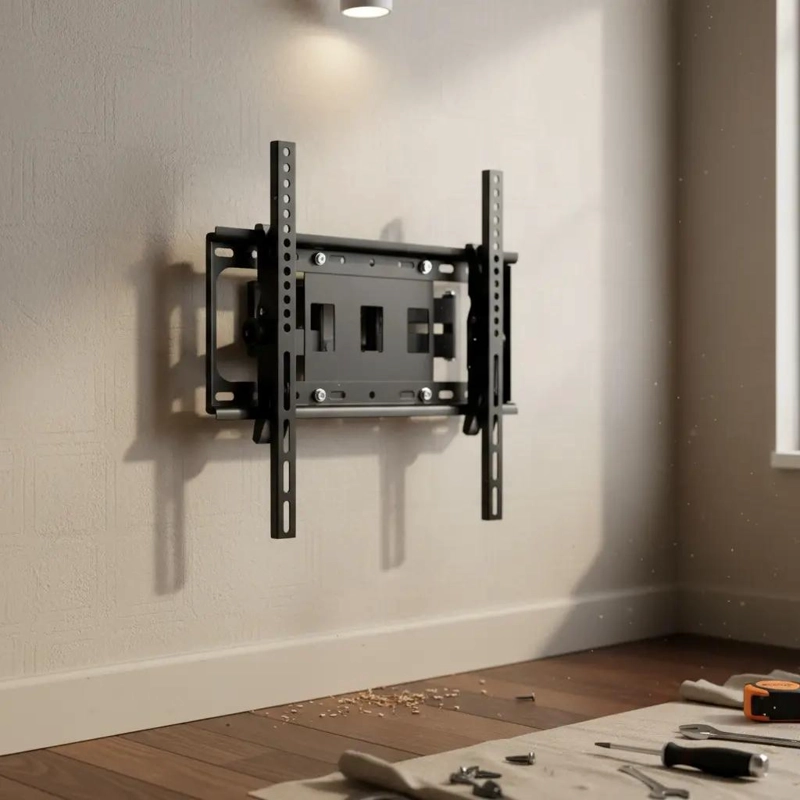 SOPORTE DE TV PARED DOBLE BRAZO ARTICULADO 40-80 PULGADAS - 8