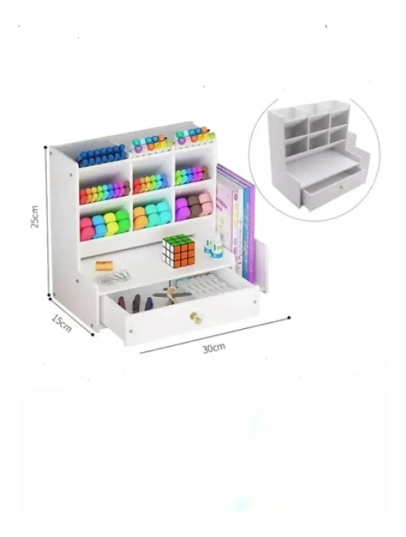 ORGANIZADOR DE ESCRITORIO CON SEPARADORES PARA CAJON - 2