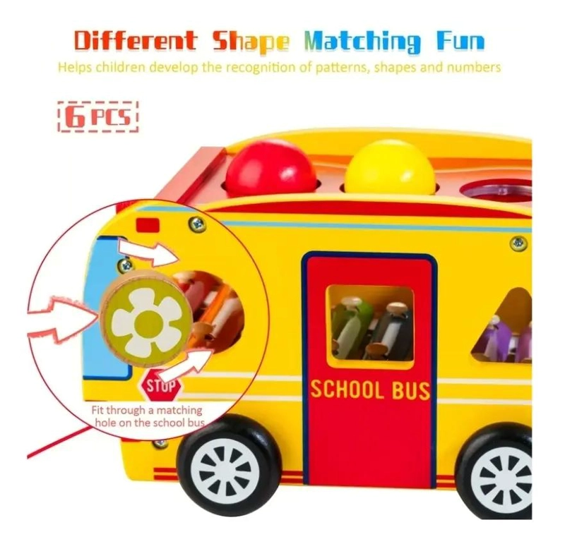JUEGO EDUCATIVO DE ESTIMULACION MONTESSORI 4 EN 1 PARA NIÑOS - 3
