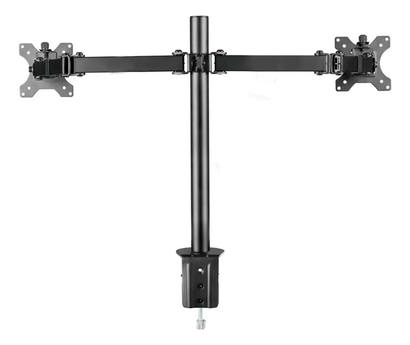 SOPORTE DE MONITOR DOBLE PARA ESCRITORIO ARTICULADO 17 A 32 PULGADAS - 2