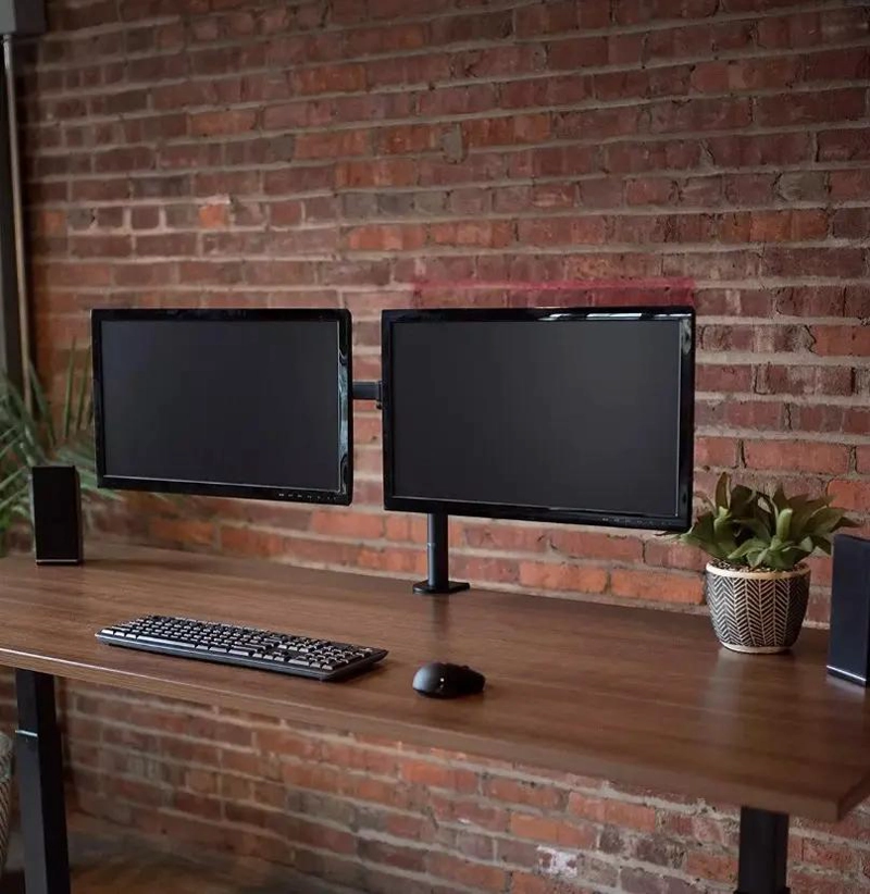 SOPORTE DE MESA PARA DOS MONITORES DE 15 A 33 PULGADAS - 7