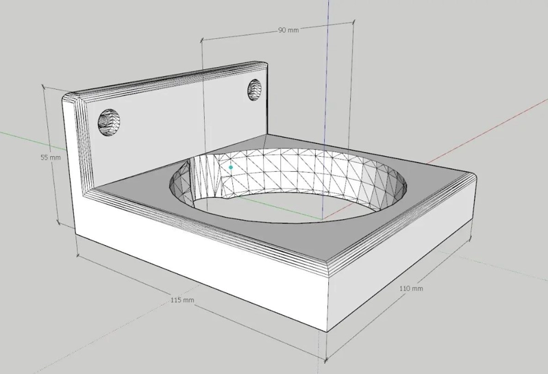 SOPORTE DE PARED FIJO PARA DISPOSITIVOS DE AUDIO - 3