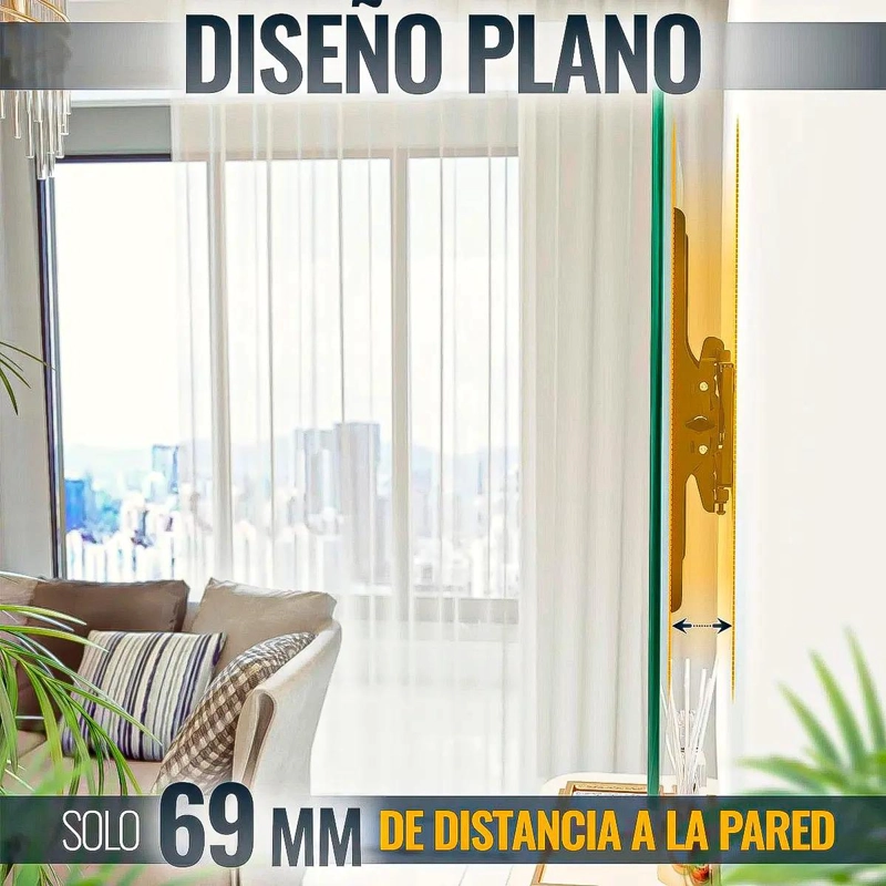 SOPORTE DE PARED PARA TELEVISORES DE 32 A 55 PULGADAS - 9