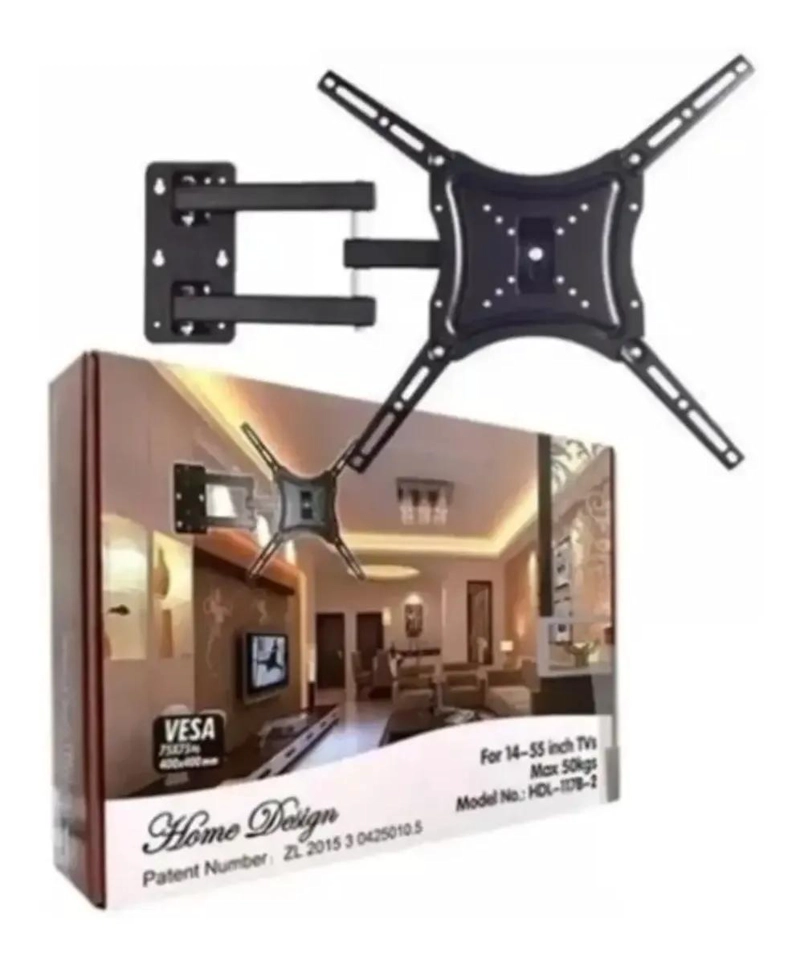 SOPORTE DE PARED PARA TV DE 14 A 55 PULGADAS CON BRAZO ARTICULADO - 3