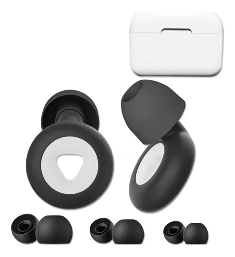 TAPONES AUDITIVOS REUTILIZABLES DE SILICONA PARA CONFORT - 1