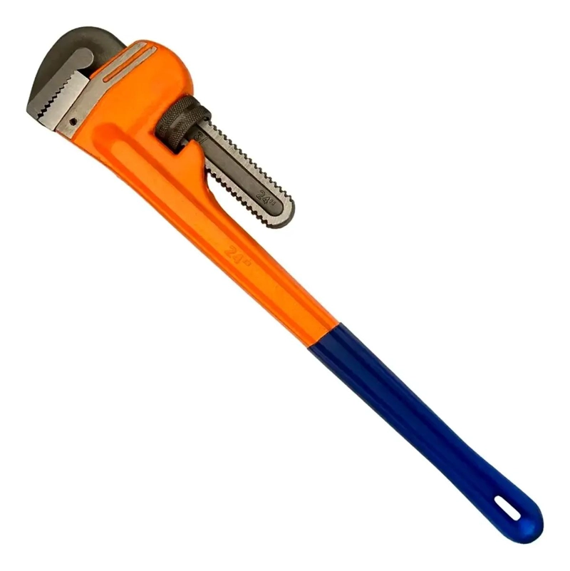LLAVE INGLESA AJUSTABLE 24 PULGADAS MANGO ANTIDESLIZANTE - 2