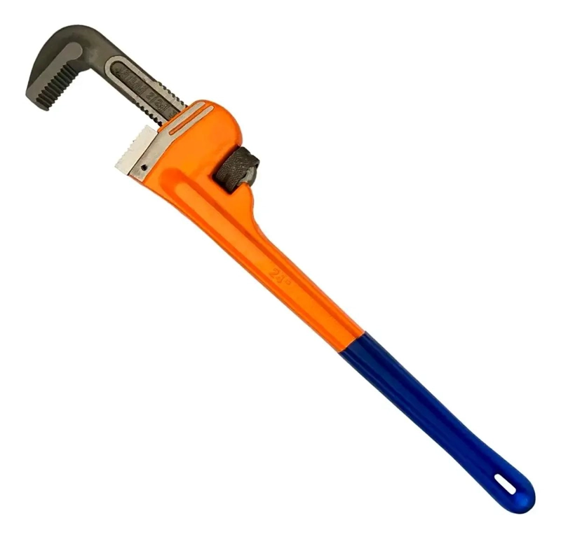 LLAVE INGLESA AJUSTABLE 24 PULGADAS MANGO ANTIDESLIZANTE - 3