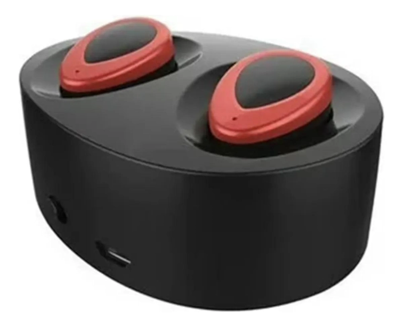 AUDIFONOS IN EAR BLUETOOTH ROJO CON MICROFONO INTEGRADO - 1