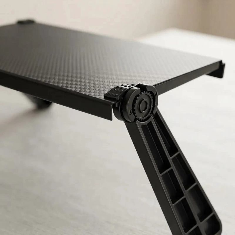 SOPORTE AJUSTABLE PARA TV CON REPISA PARA ORGANIZAR DISPOSITIVOS - 4
