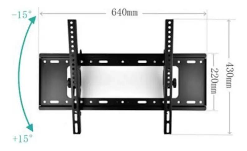 SOPORTE DE PARED PARA TELEVISOR LCD LED DE 32 A 70 PULGADAS - 2
