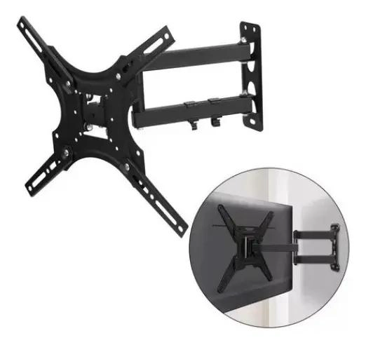 SOPORTE DE ACERO PARA TV Y MONITOR DE 14 A 55 PULGADAS - 4