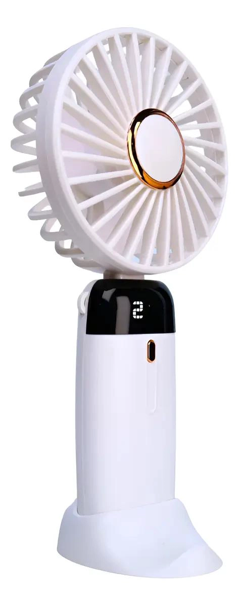 VENTILADOR PORTATIL RECARGABLE USB CON 5 VELOCIDADES - 1
