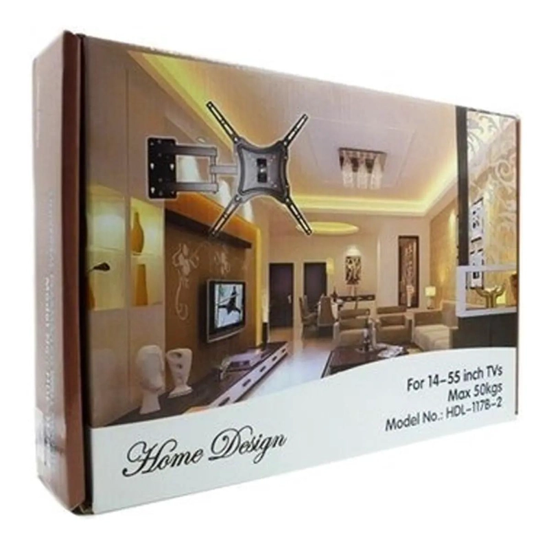 SOPORTE DE PARED INCLINABLE PARA TV Y MONITOR DE 1 - 8