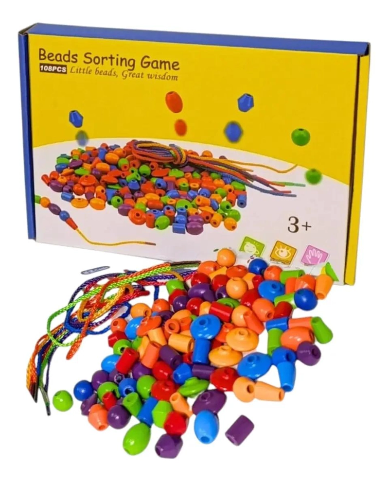 SET DE CUENTAS PARA PULSERAS DE BISUTERIA PARA NIÑOS - 1