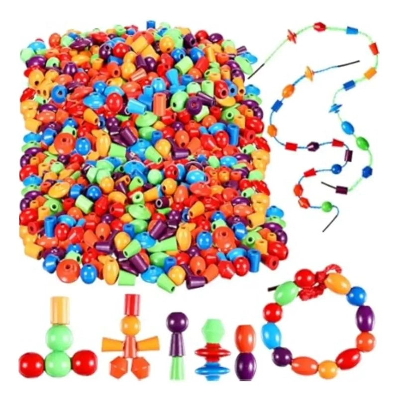 SET DE CUENTAS PARA PULSERAS DE BISUTERIA PARA NIÑOS - 2