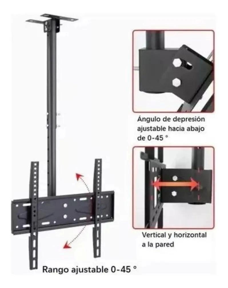 SOPORTE DE TV DE TECHO PARA PANTALLAS DE 42 A 80 PULGADAS - 5