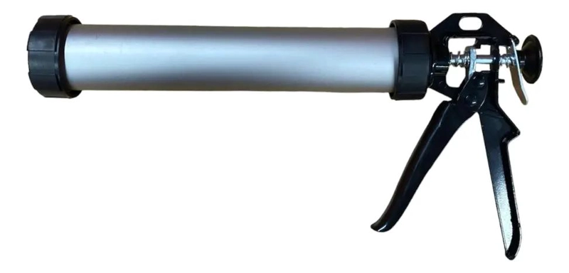 PISTOLA CALAFATERA DE METAL PARA APLICAR SILICONA DE 15 PULGADAS - 1