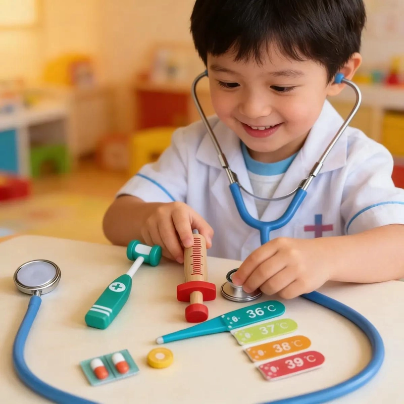 SET DE JUGUETES ME DICOS DE MADERA PARA NIÑOS Y NIÑAS - 5