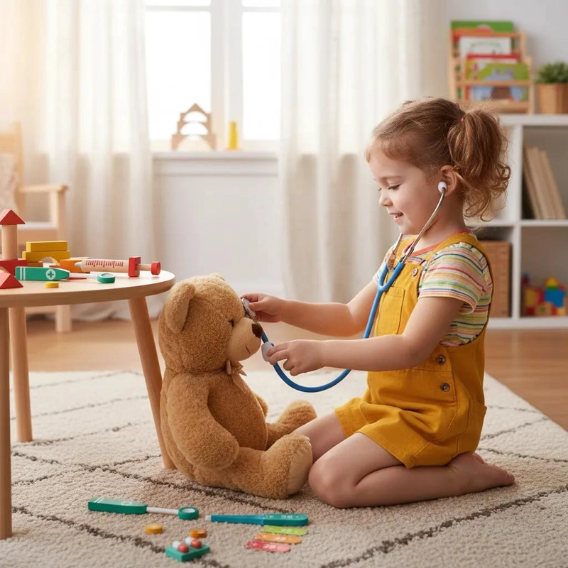 SET DE JUGUETES ME DICOS DE MADERA PARA NIÑOS Y NIÑAS - 9