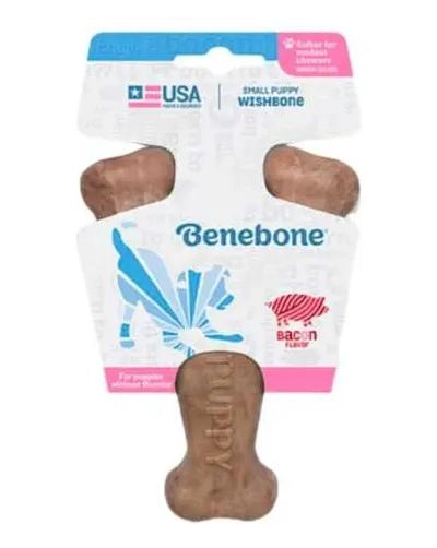 JUGUETE DE MASTICACION PARA CACHORROS SABOR TOCINO - 1