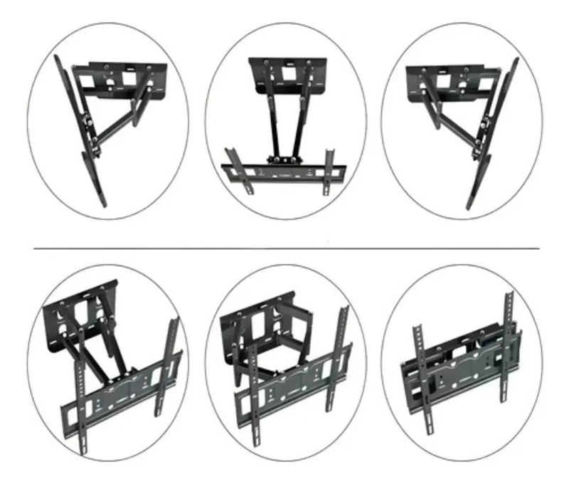 SOPORTE TV BRAZO DOBLE PLEGABLE PARA PANTALLAS DE 26 A 65 PULGADAS - 4