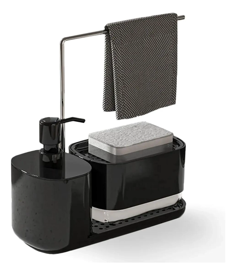 ORGANIZADOR MULTIFUNCIONAL PARA LAVAPLATOS CON DISPENSADOR - 1
