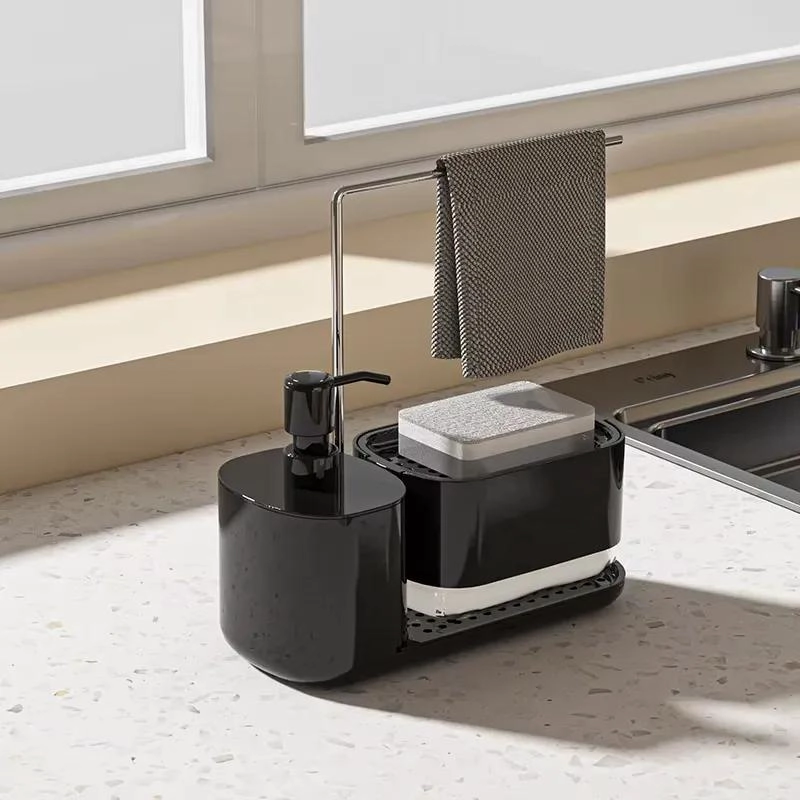 ORGANIZADOR MULTIFUNCIONAL PARA LAVAPLATOS CON DISPENSADOR - 4
