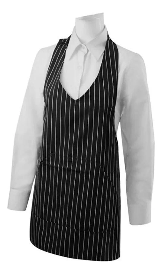 DELANTAL GARZON UNISEX CON BOLSILLO PARA COCINA - 3