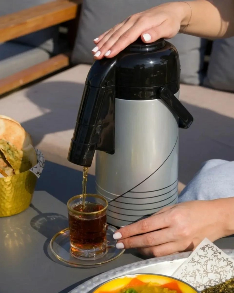 TERMO SIFON 3 LITROS IDEAL PARA BEBIDAS CALIENTES Y FRIAS - 1