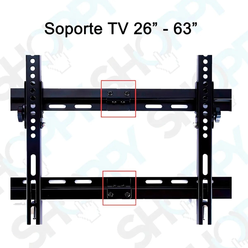 SOPORTE TV FIJO ULTRA SLIM PARA PANTALLAS DE 26 A 63 PULGADAS - 9