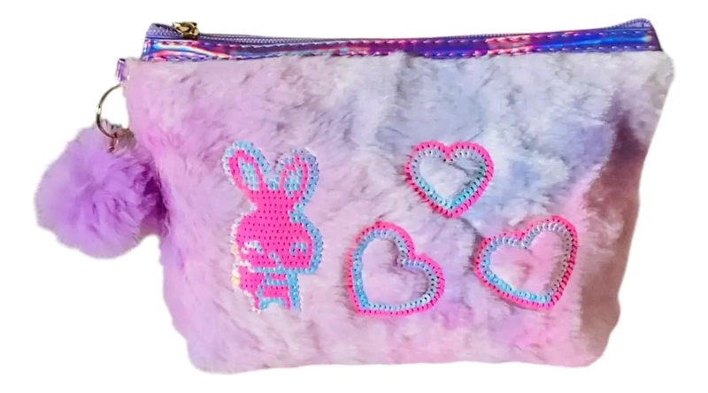 COSMETIQUERO GRANDE DISEÑO CONEJITA KAWAII PARA BELLEZA - 4